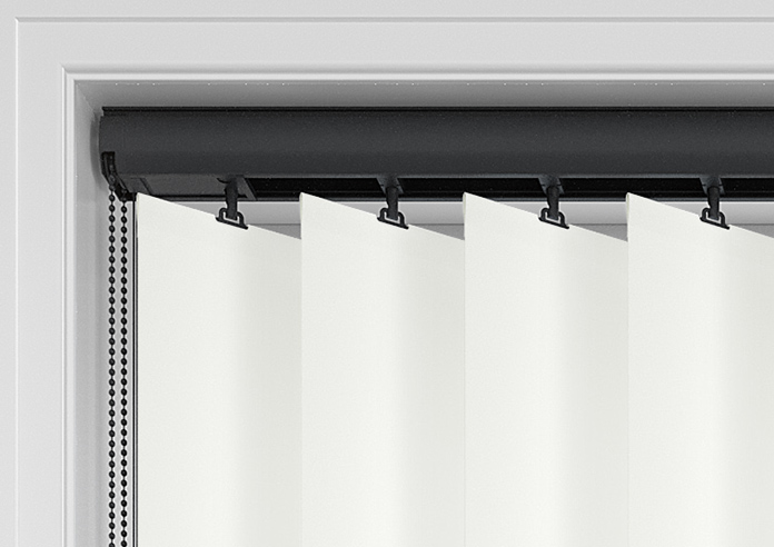 Palermo (Blackout), White - Vertical Blind - Image 14